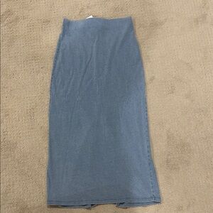 Z Supply Chambray cotton maxi Skirt